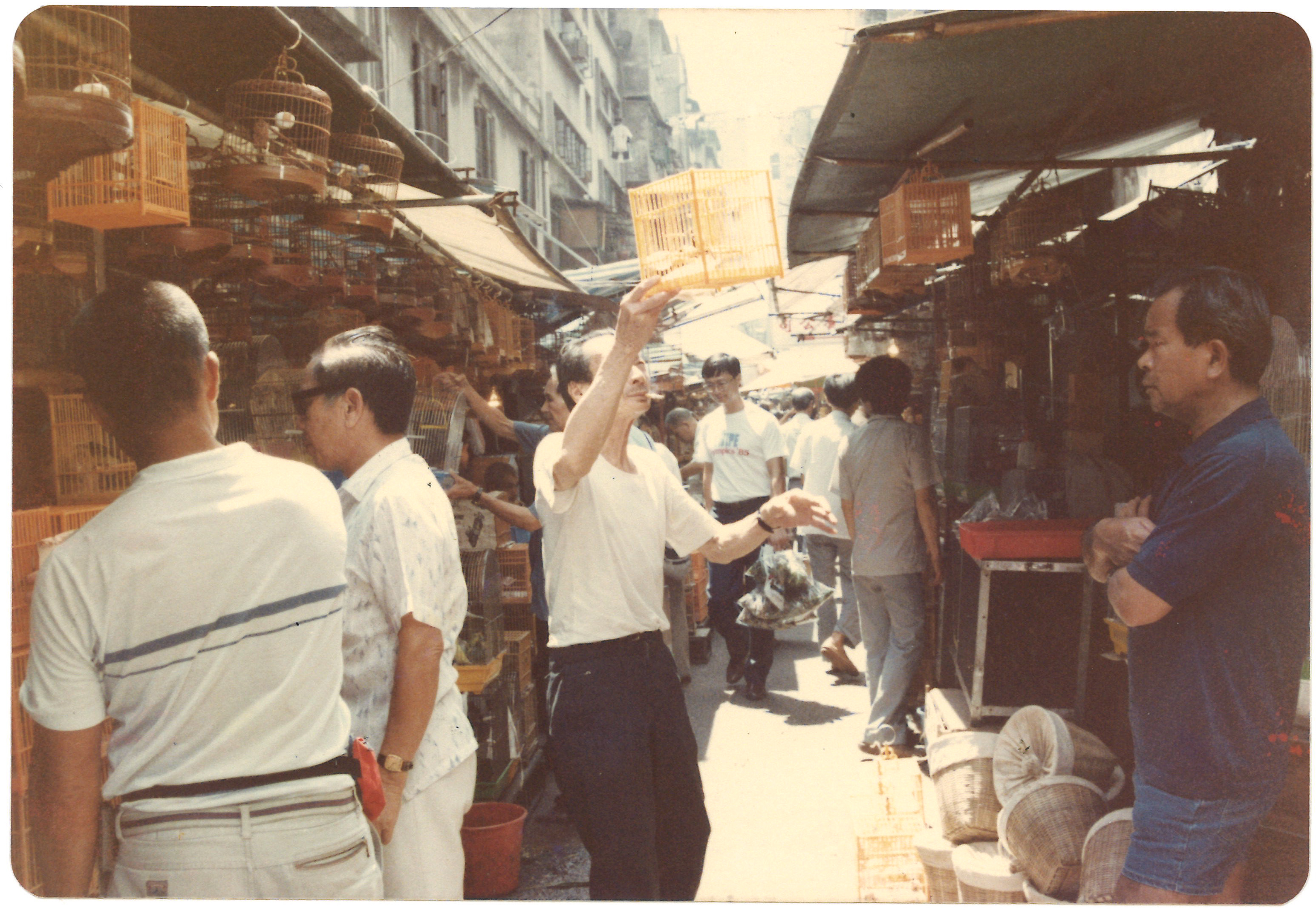 圖為昔日雀仔街的面貌。(相片來源：鄭寶鴻)